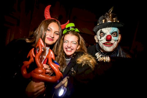 PRÉPARATION DE LA MARCHE NOCTURNE L'HALLOWEEN